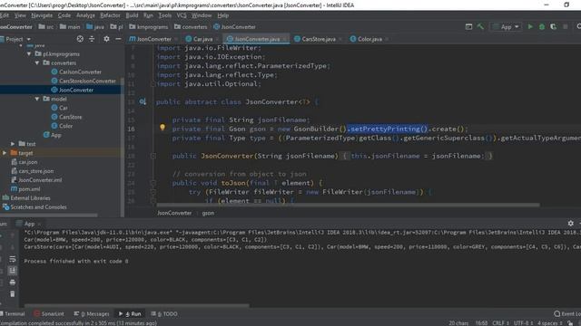 Java - 2 - Zarządzanie danymi w formacie JSON смотреть онлайн