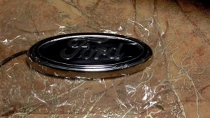 Светящаяся эмблема форд на багажник