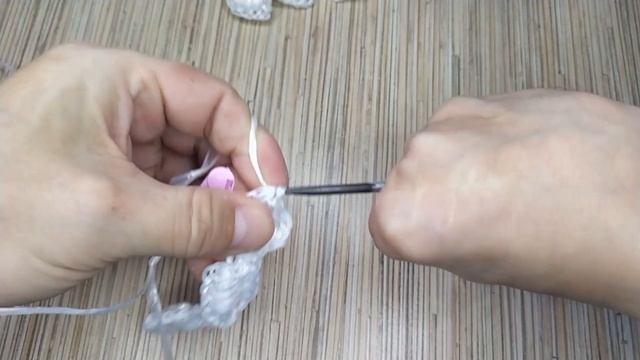 КОВРИК КРЮЧКОМ. Узор плетеные ромбики из полипропиленовой нити смотреть онлайн