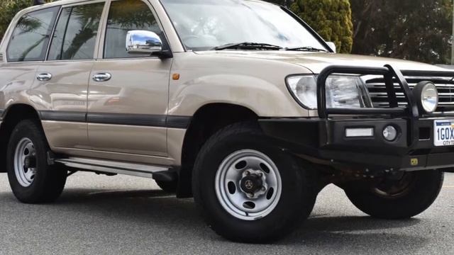 2003 Toyota Landcruiser HZJ105R GXL Gold 5 Speed Manual Wagon