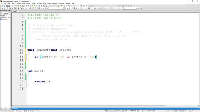 C Programming : toLower() Function in C | Convert alphabetic character into lower case | Must Watch смотреть онлайн