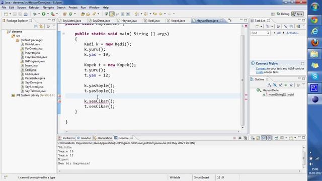 Sıfırdan Java 27 - Metodu Override Etmek смотреть онлайн