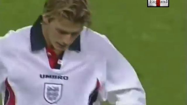 Beckham Red Card v Argentina 1998 смотреть онлайн