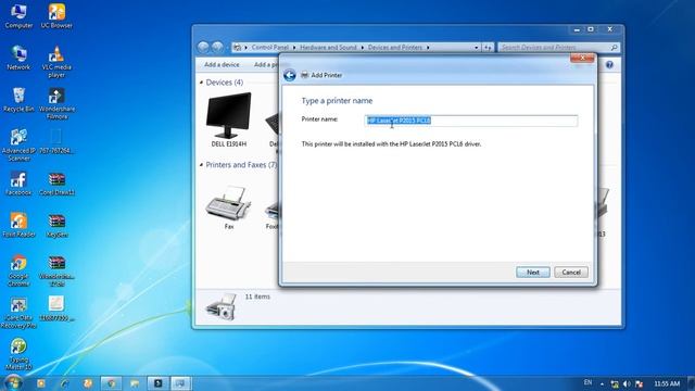 How to Install a Printer using Windows 7/8/10 .. смотреть онлайн