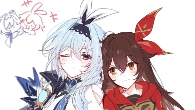 Eula x Amber Edit| Genshin impact смотреть онлайн
