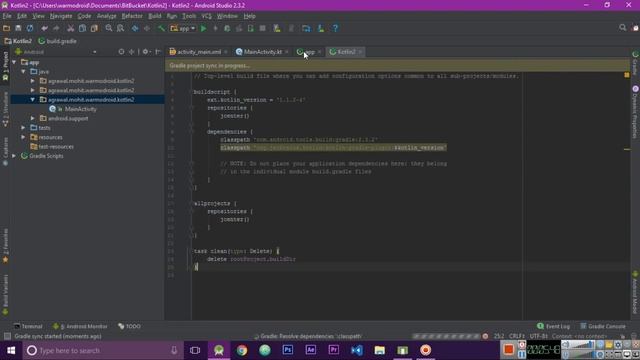 Button in android using Kotlin смотреть онлайн