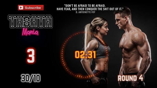 TABATA 30/10 - HiiT Workout music w/ TIMER - NEFFEX & TABATAMANIA смотреть онлайн