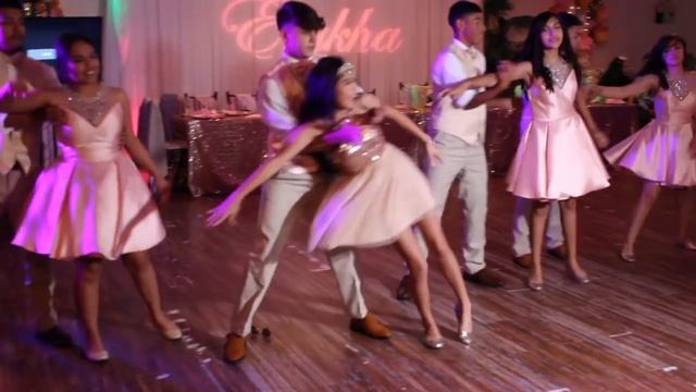Cumbia Merengue Bachata and Zapateado Quince Dance!!! смотреть онлайн