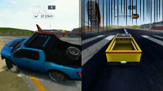FORD RAPTOR ? VS TOP 4 ? ?? Extreme car driving ? смотреть онлайн