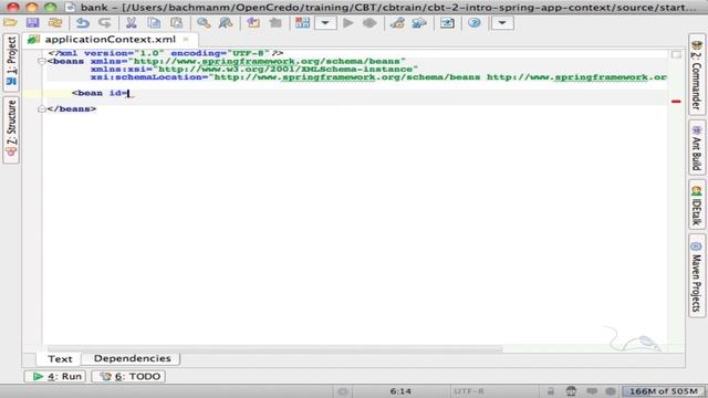 CBTrain 2: Spring Application Context Intro смотреть онлайн
