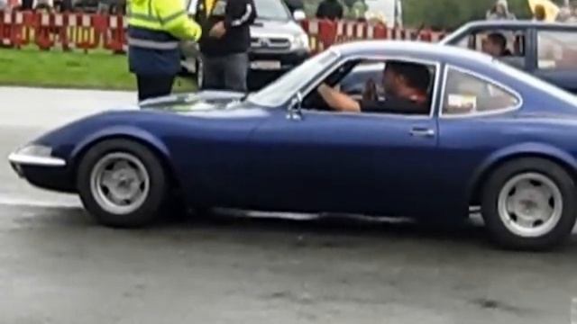 OPEL GT gtfranz 1/4 Meile rennen Vilshofen 2011 смотреть онлайн