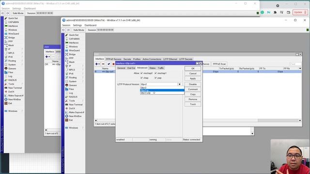 RouterOSv7上跑L2TPv3的2层和3层隧道 смотреть онлайн