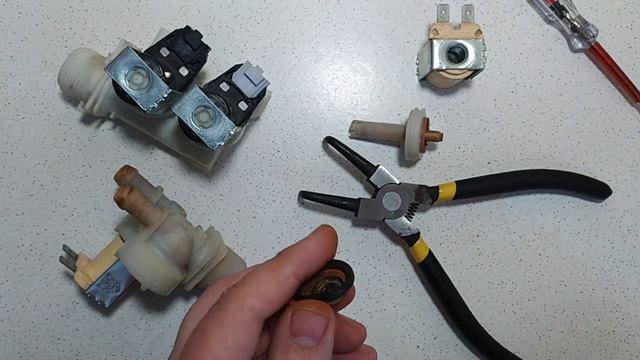 Клапан не держит воду. Ремонт клапана от стиральной машины. смотреть онлайн