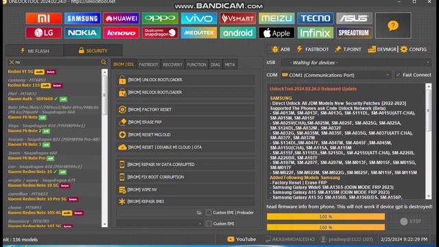 redmi note 8 Pro Frp Bypass unlock tool !! redmi note 8 Pro frp android 13&14 one click solved 100% смотреть онлайн