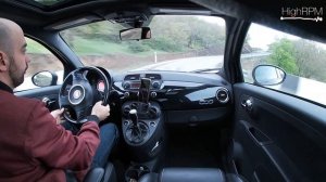 Fiat 500 Turbo Tyre Test Aplus A609 UP/Downhill