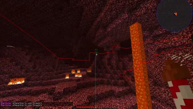 Baritone elytra flying with rockets on 2b2t's nether seed for 50 minutes (v4) смотреть онлайн