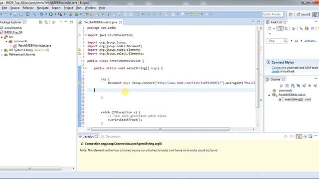 Web Scraping with Java(Extract Website Data): The EASY Way смотреть онлайн