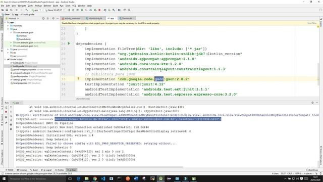 Aula 02 - Conhecendo a Biblioteca GSON смотреть онлайн