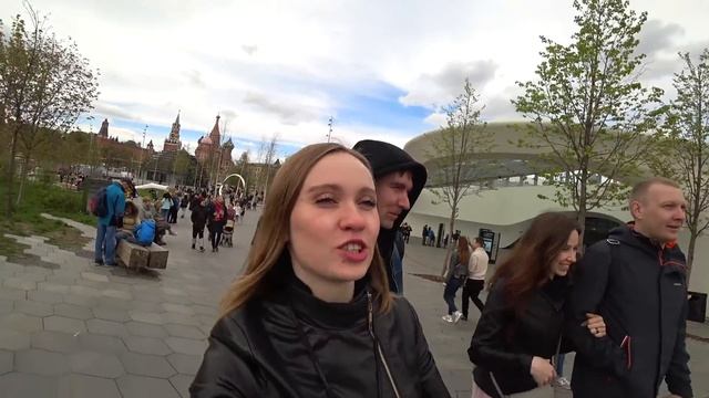 МОСКВА. Часть 1. Красная площадь, парк Зарядье, парк Горького смотреть онлайн