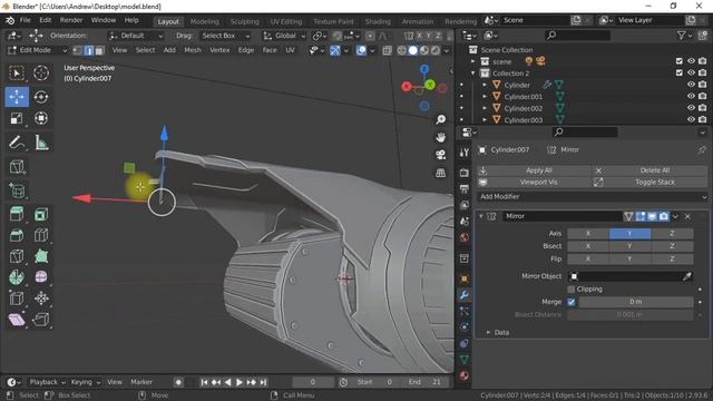 Blender combat drone modeling tutorial free download смотреть онлайн