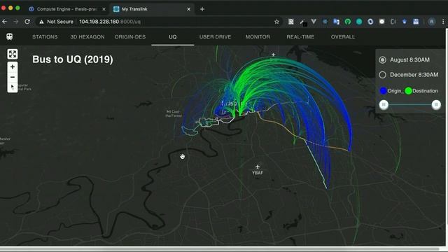 3D Map Data Visualization in Deck gl and React - Cloud-based App for Traffic Data Viz and predictio смотреть онлайн