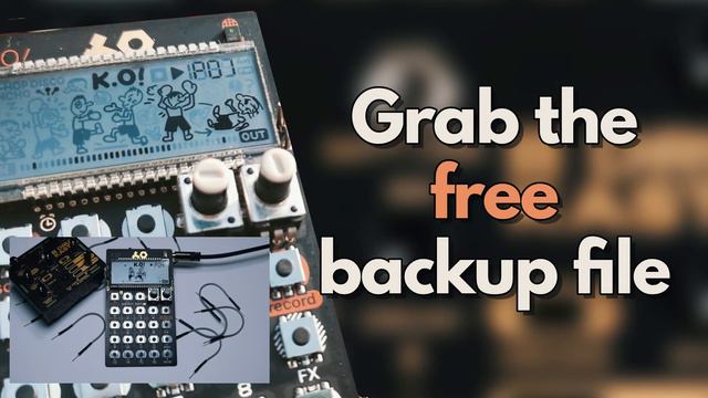 PO-33 drum kit | BASTL KASTLE B DRUM | Teenage Engineering pocket operator PO 33 drum kit смотреть онлайн