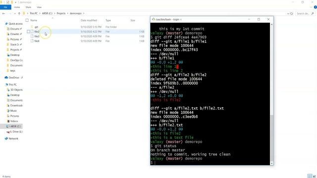 012 Compare Code Changes with Different Local Commits смотреть онлайн