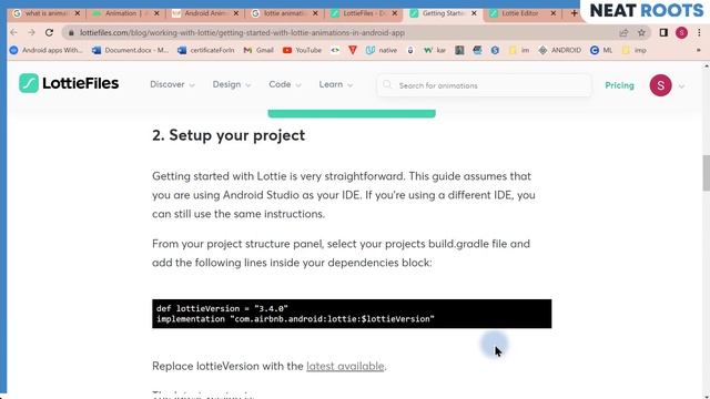 Advance Animation in Android App Development - Lottie Animation смотреть онлайн