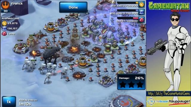 Star Wars Commander Empire #127 - AT-ST Challenge : Let's GO Metal Chickens !!! смотреть онлайн