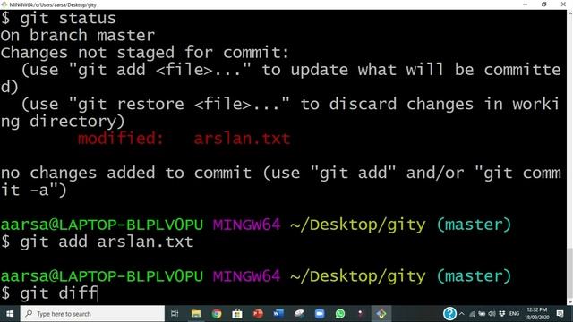 Understand Git Diff in Hindi/Urdu смотреть онлайн