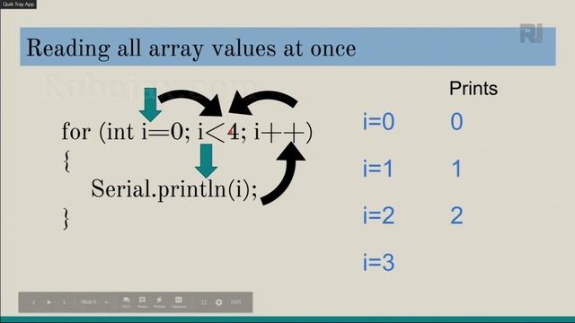Lesson 57: What is Array and "for" loop? | Arduino Step By Step Course смотреть онлайн