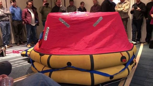 Аварийное и спасательное оборудование и снабжение - Спасательный надувной плот смотреть онлайн