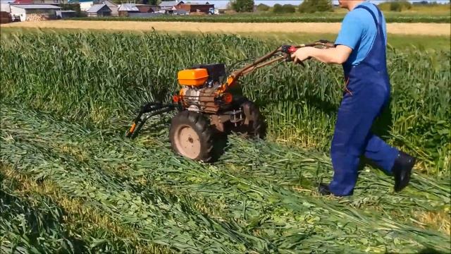 Роторная косилка для мотоблока с ВОМ смотреть онлайн