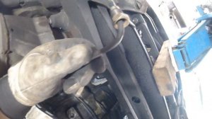 VW Crafter temperature sensor replacement/Замена сенсора температуры VW Crafter