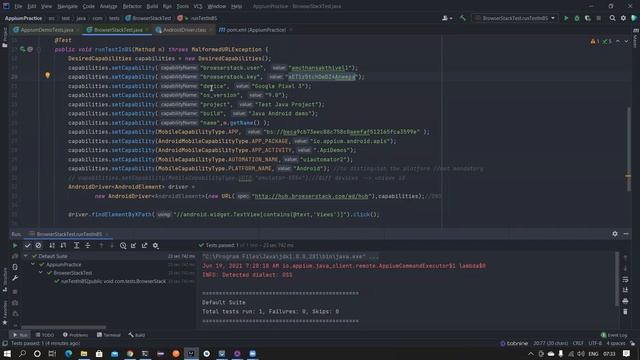 Part 4 - Appium Tutorials Latest - Run Appium tests in Browserstack - App Package - Generics Basics смотреть онлайн