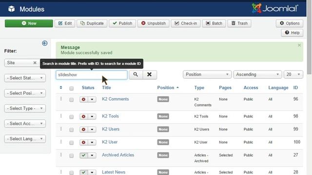 Joomla template slideshow tutorial смотреть онлайн