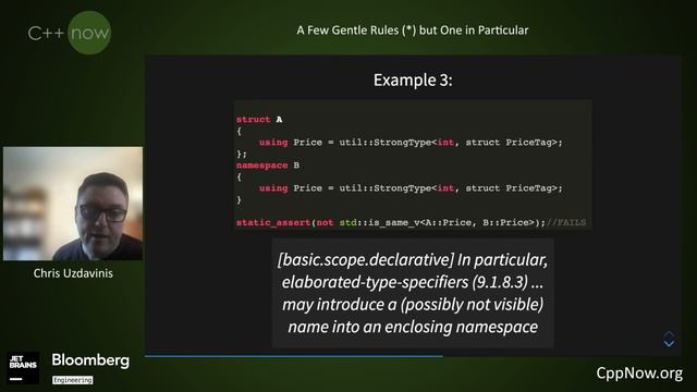 A Few Gentle Rules (*) but One in Particular - Chris Uzdavinis [CppNow 2021] смотреть онлайн