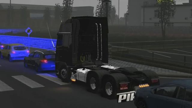 VOLVO FH 16 BLACK QUALIFICADO - EURO TRUCK SIMULATOR 2 смотреть онлайн