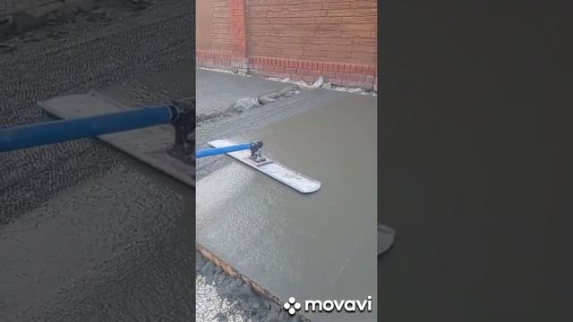 заливка площадки по технологии печатного бетона. смотреть онлайн