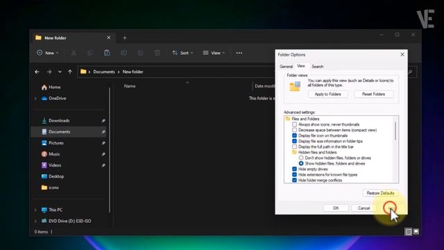 Fix Folder Shows Empty but Files are There on Windows 11 | How To Solve folder is empty ?✔️ смотреть онлайн
