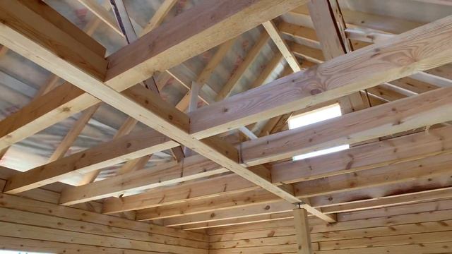 Строительство деревянного дома 6х6 с верандой смотреть онлайн