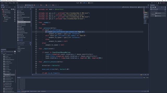 How To Pick Up Weapons (Godot Tutorial) FPS Inventory смотреть онлайн