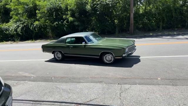 1970 Monte Carlo SS454 Burnout
