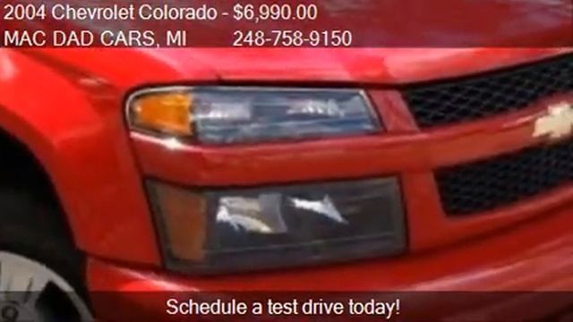 2004 Chevrolet Colorado EXT CAB 125.9'' WB Z85 for sale in P смотреть онлайн