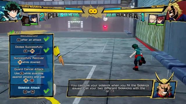 MY HERO ONE'S JUSTICE 2 Story Walkthrough Part 1 Almight Training Camp! смотреть онлайн