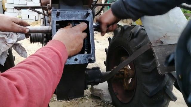 Ремонт коробки передач мотоблока. Сборка и полевые испытания ч2