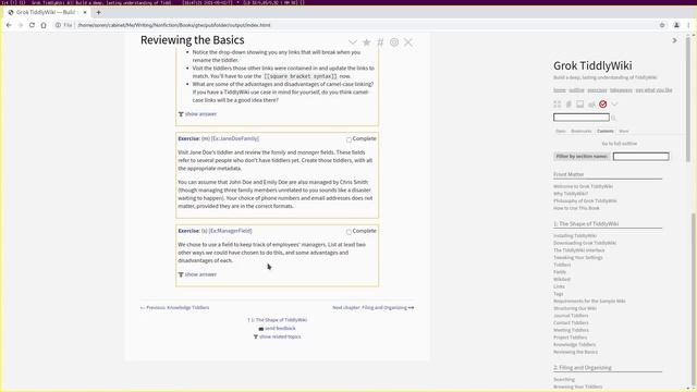 Grok TiddlyWiki Tour смотреть онлайн
