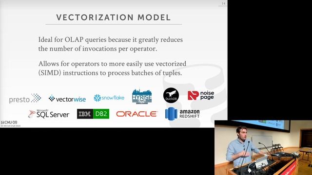 11 - Query Execution I (CMU Intro to Database Systems / Fall 2021) смотреть онлайн