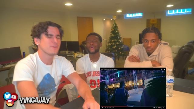 AMERICANS REACT TO DAVE - LOCATION FT. BURNA BOY! смотреть онлайн