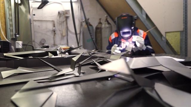 How to assemble a sheet metal sculpture with your own hands смотреть онлайн